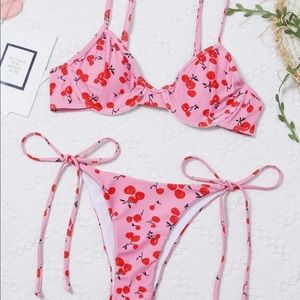 Cherry Print Bikini